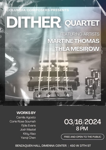 Dither poster