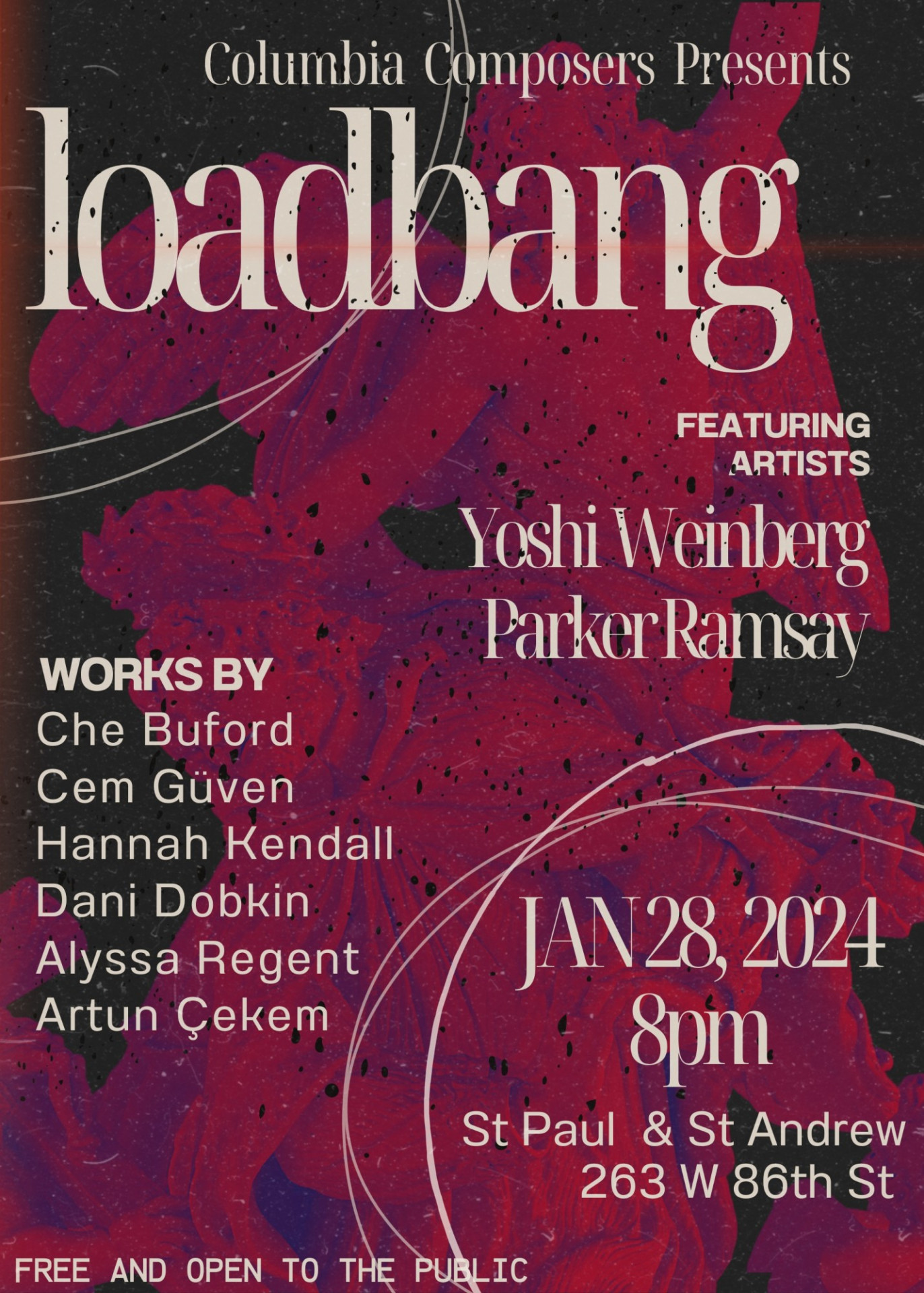 loadbang concert poster