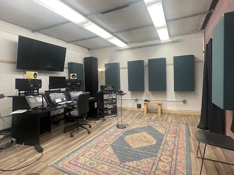 a recording studio in prentis hall 