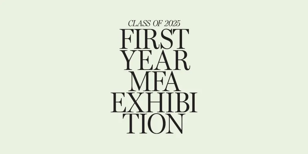 First Year Show Poster