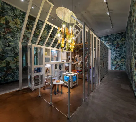 Image of Before Yesterday We Could Fly: An Afrofuturist Period Room at the Metropolitan Museum of Art.