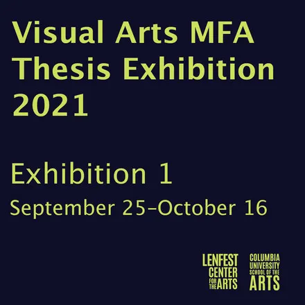 Thesis Exhibition Flyer