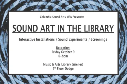Sound Art poster 2015