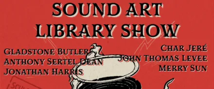 sound art library poster 