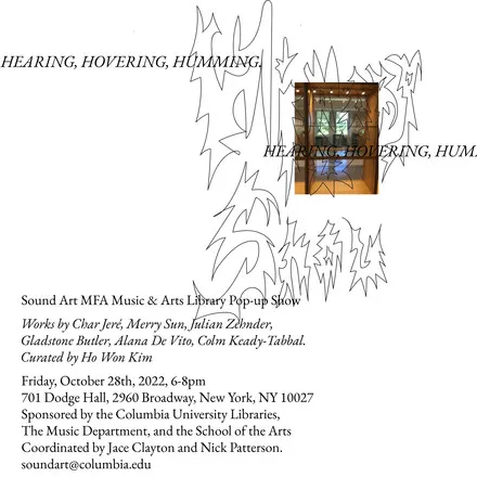 Hearing, Hovering, Humming poster